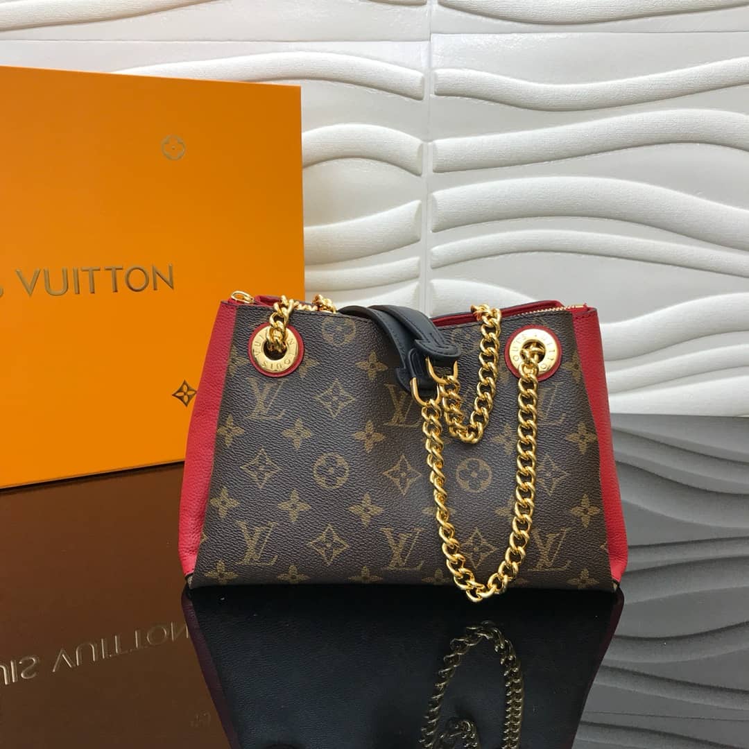 Louis Vuitton Surene BB Chain Shoulder Bag Replica Red M43775 - DEEPREPS