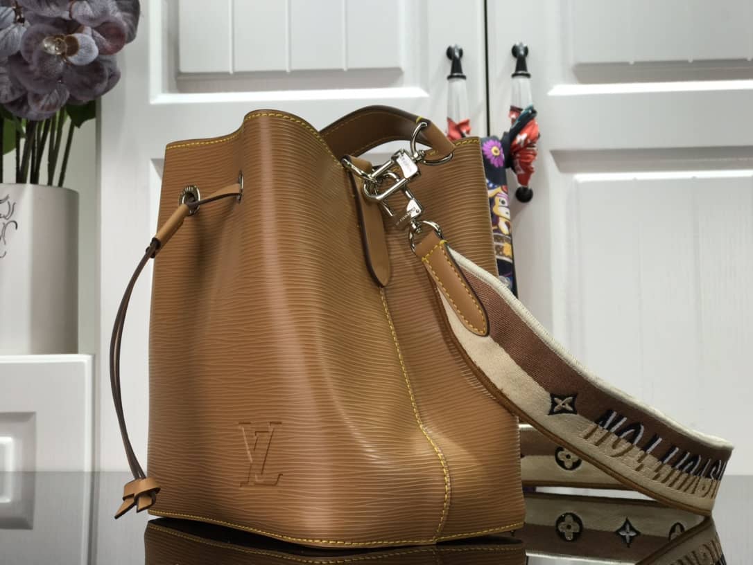 Louis Vuitton Neonoe BB Replica Bucket Bag Brown M57691 - DEEPREPS