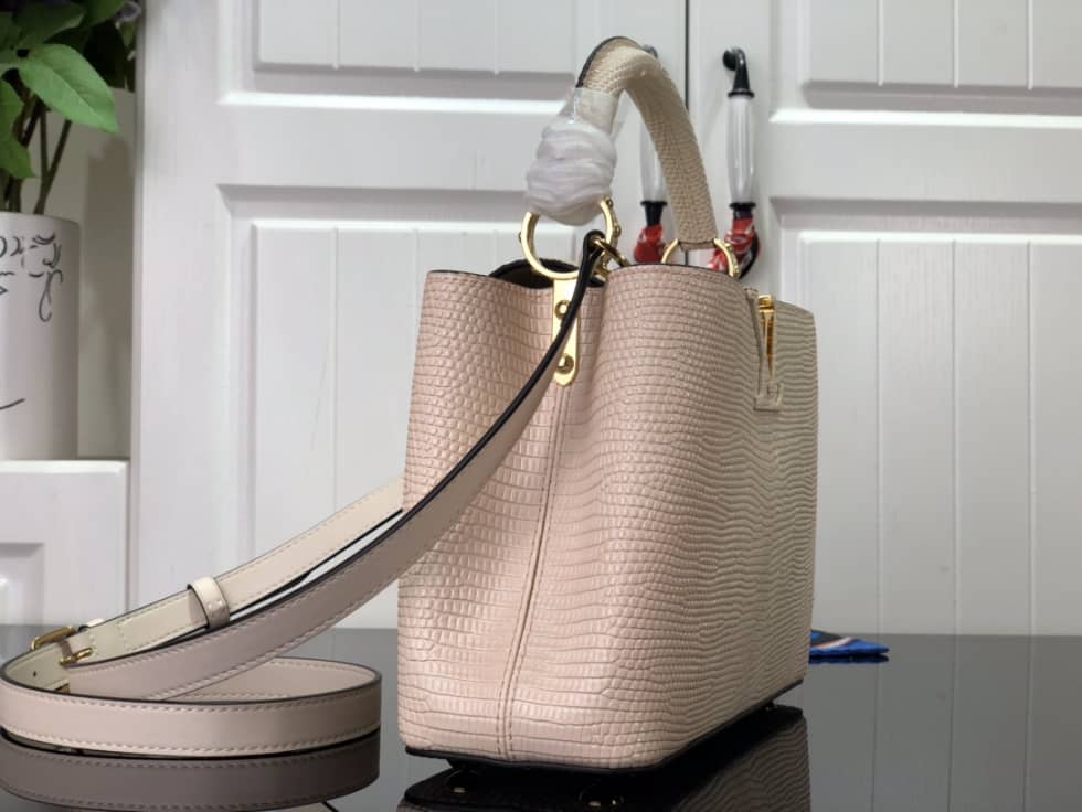 Louis Vuitton Capucines BB Collection Pink N98093 Replica Shoulder Bag - DEEPREPS