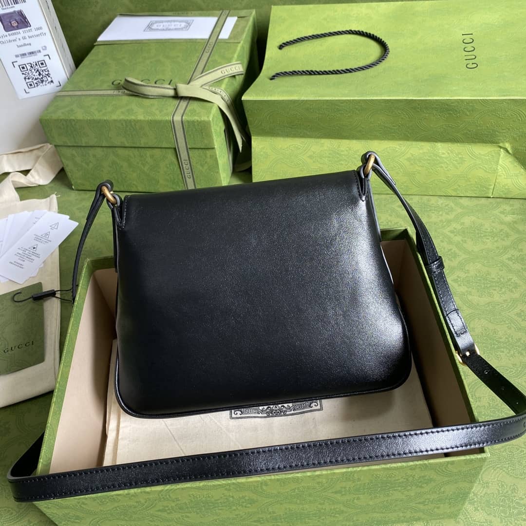 Gucci Double G Messenger Shoulder Bag Replica 648934 - DEEPREPS