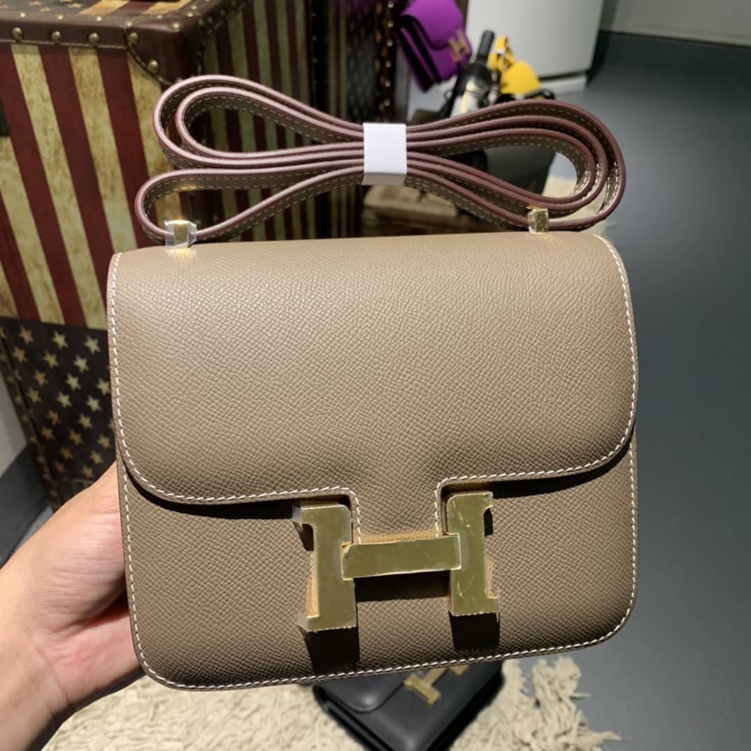 Hermes Replica Constance Bag 18CM Epsom Leather - DEEPREPS