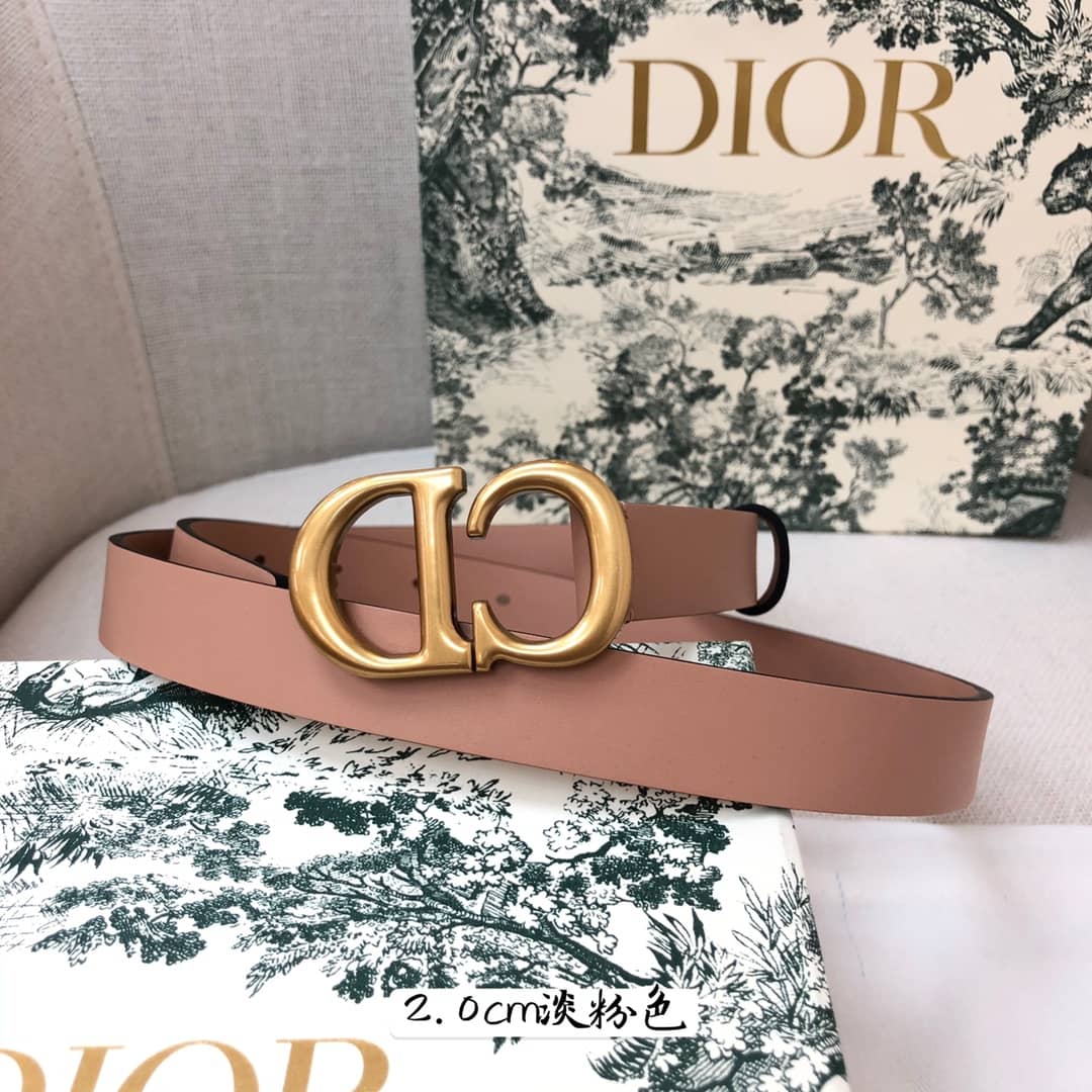 Designer Dior Classic Belt 20mm For Lady - DEEPREPS
