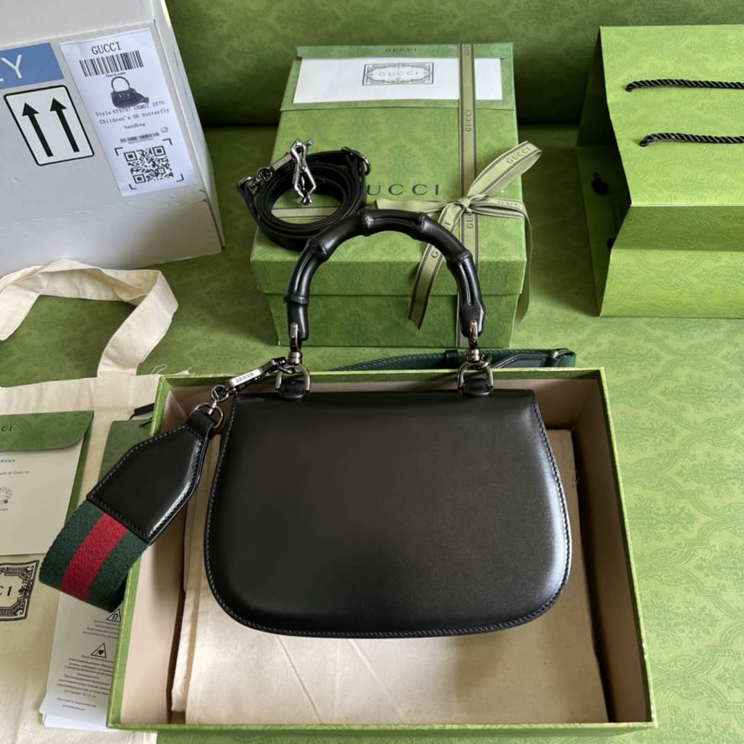 Gucci Bamboo Small Top Handle Bag Replica 675797 - DEEPREPS