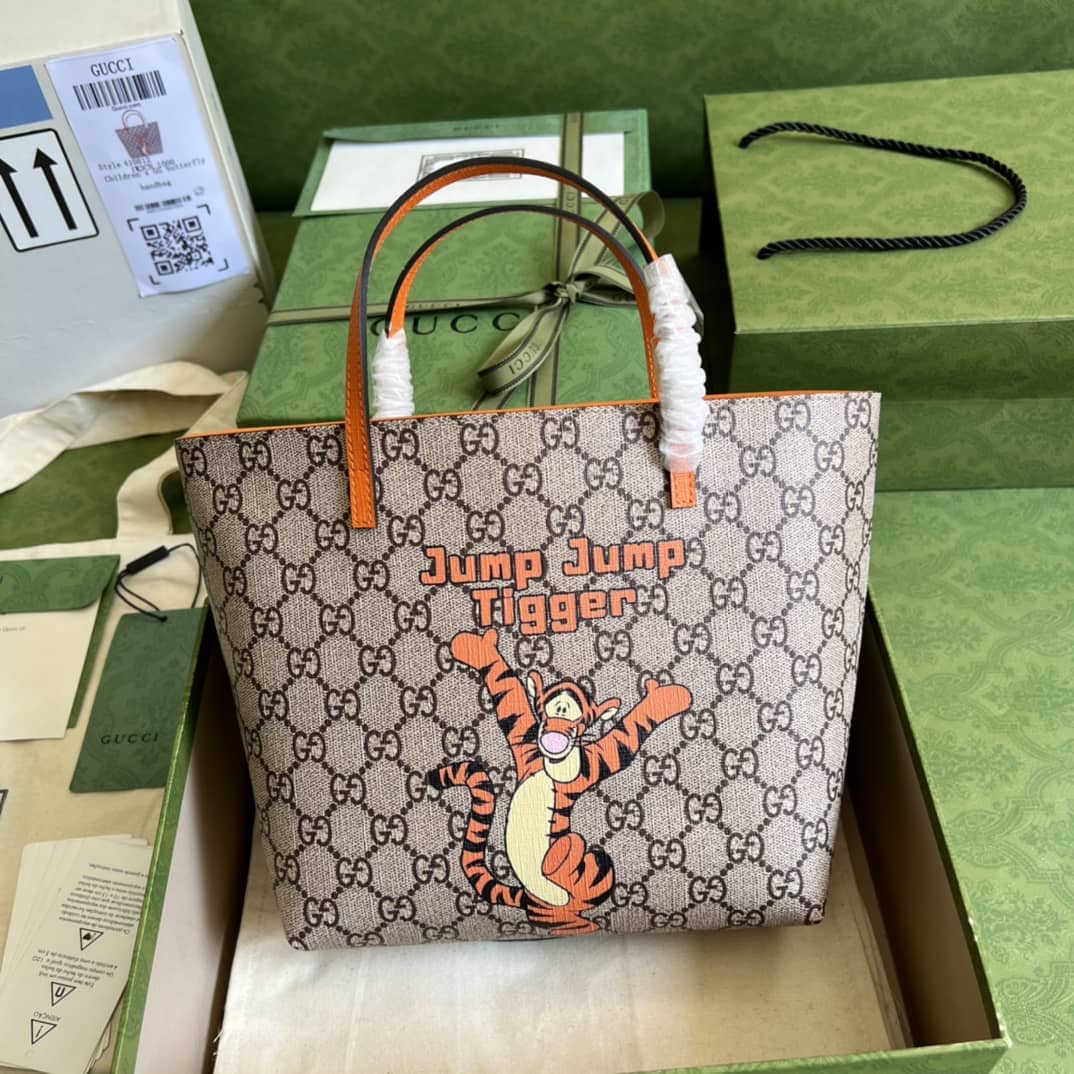 Gucci Children Jump Tigger Tote 410812 Replica Bag - DEEPREPS