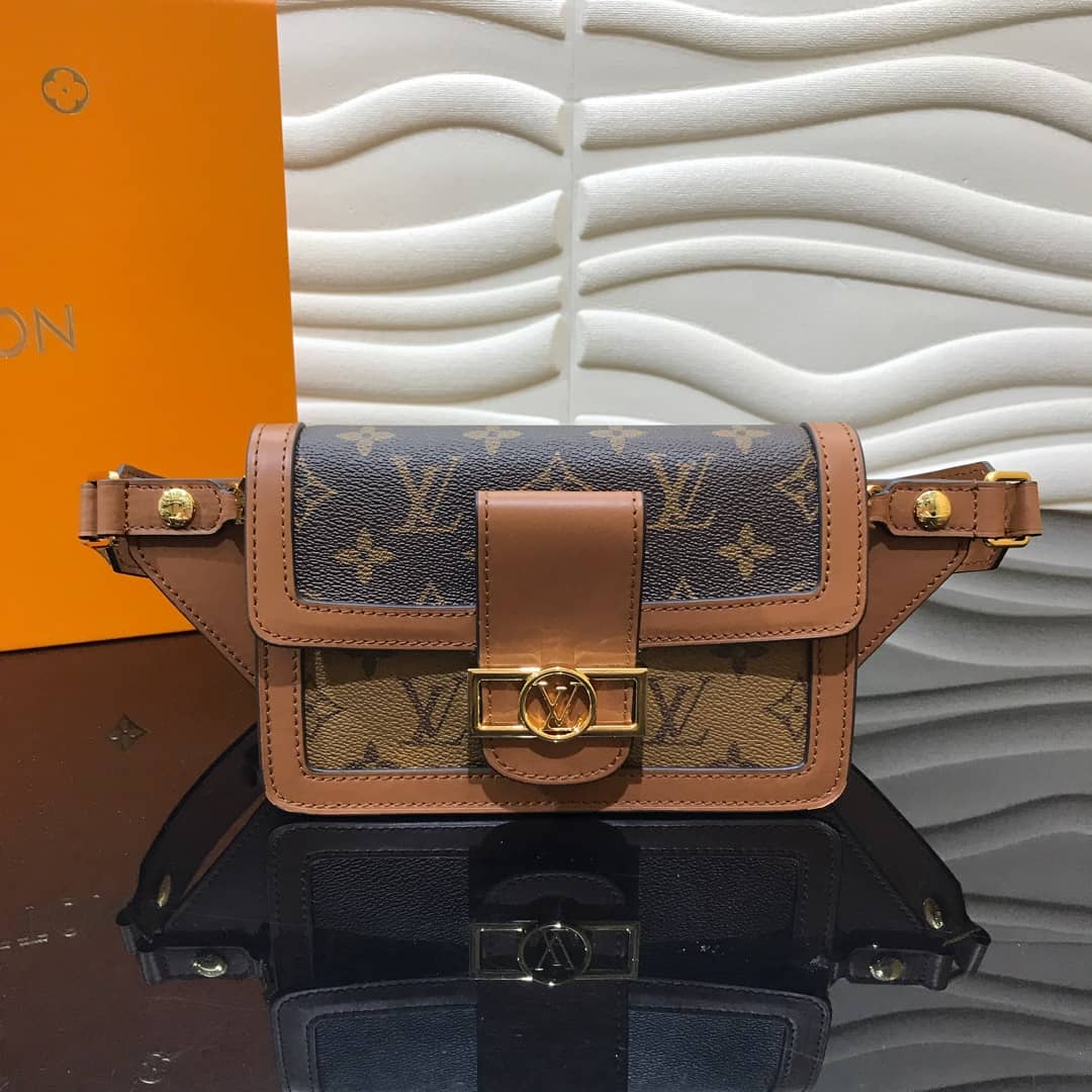 LV Bum Bag Dupe Monogram Reverse Dauphine M44586(ColaReps) - DEEPREPS