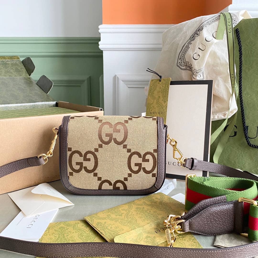 Gucci Horsebit 1955 Mini Shoulder Bag Brown 658574 Replica - DEEPREPS