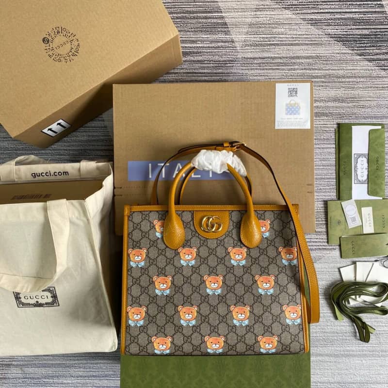 Gucci GG Supreme 2way Replica Handbag 660531 - DEEPREPS