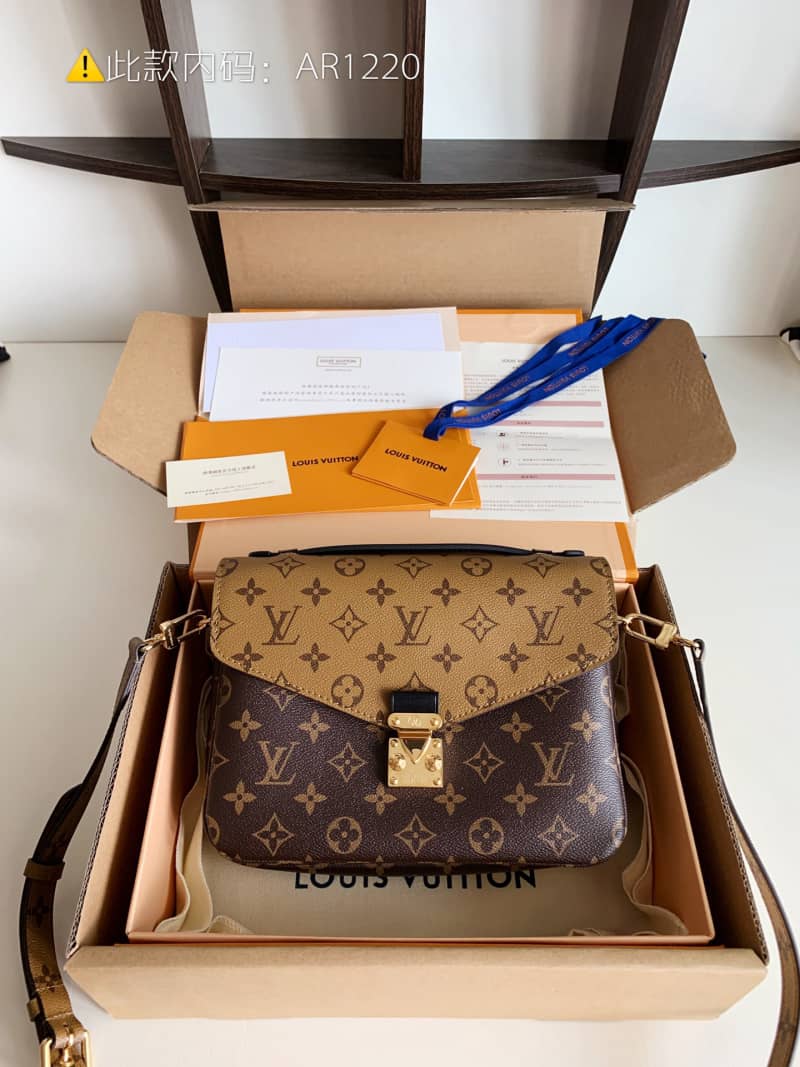 Best Replica Louis Vuitton Pochette Metis Small Leather Crossbody Bag Replica M44876(ColaReps) - DEEPREPS