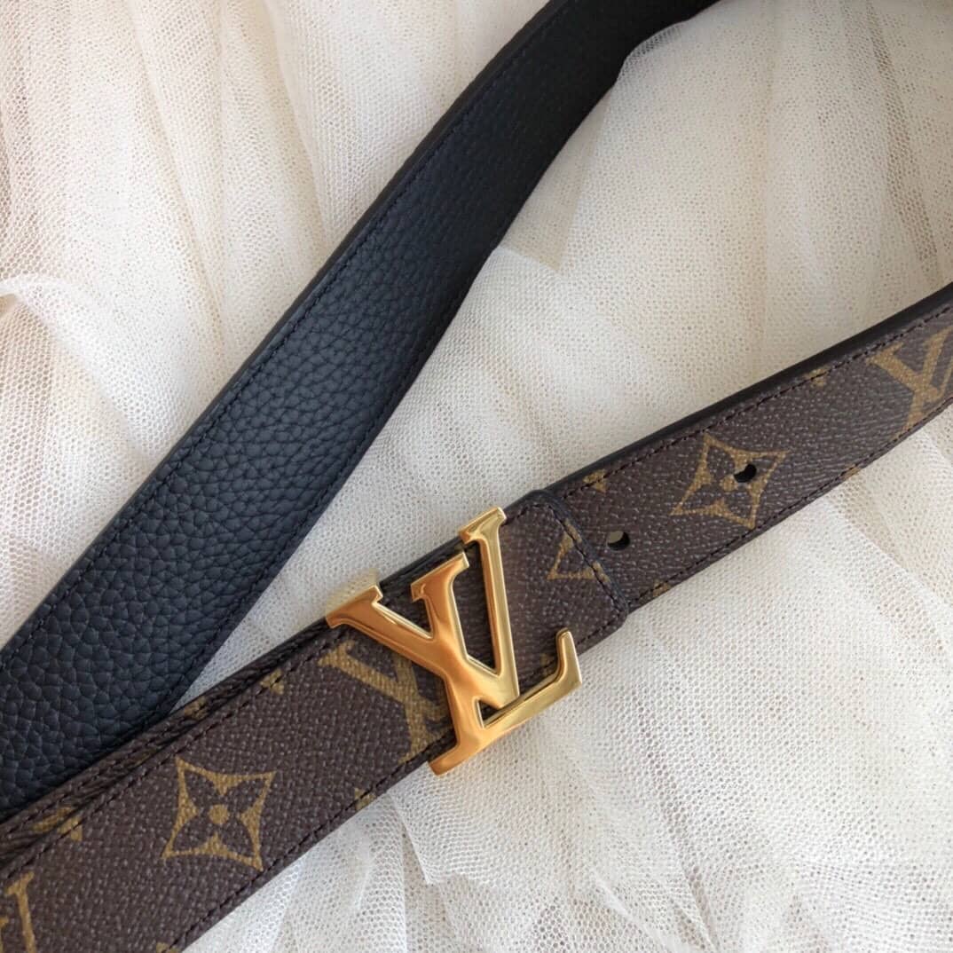 Replica Louis Vuitton Belt Logo 30mm For Lady - DEEPREPS