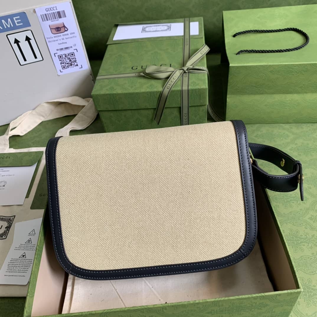 Gucci 1955 Horsebit Supreme Shoulder Bag Replica 602204 - DEEPREPS