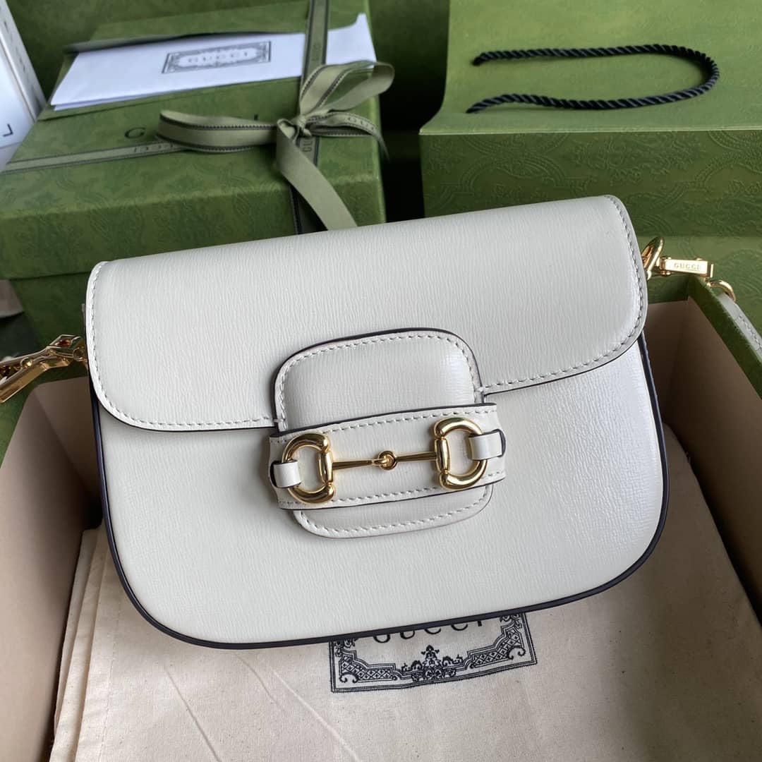 Gucci 1955 Horsebit Supreme GG Canvas Mini Shoulder Bag Replica 658574 - DEEPREPS