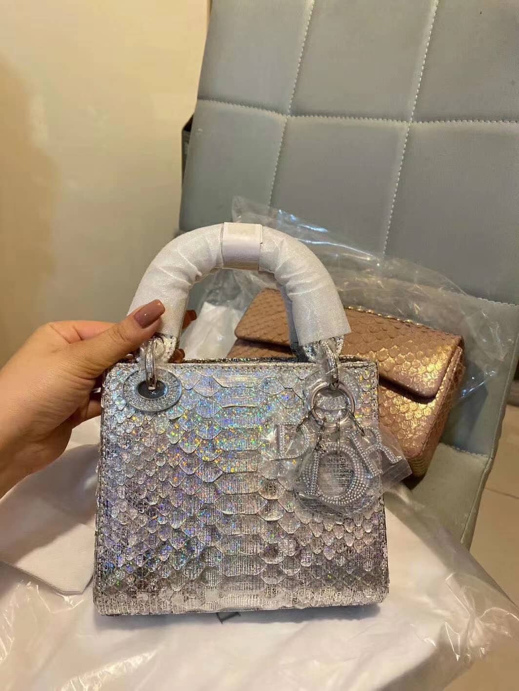 Christian Dior Lady Dior 17CM Replica Bag - DEEPREPS