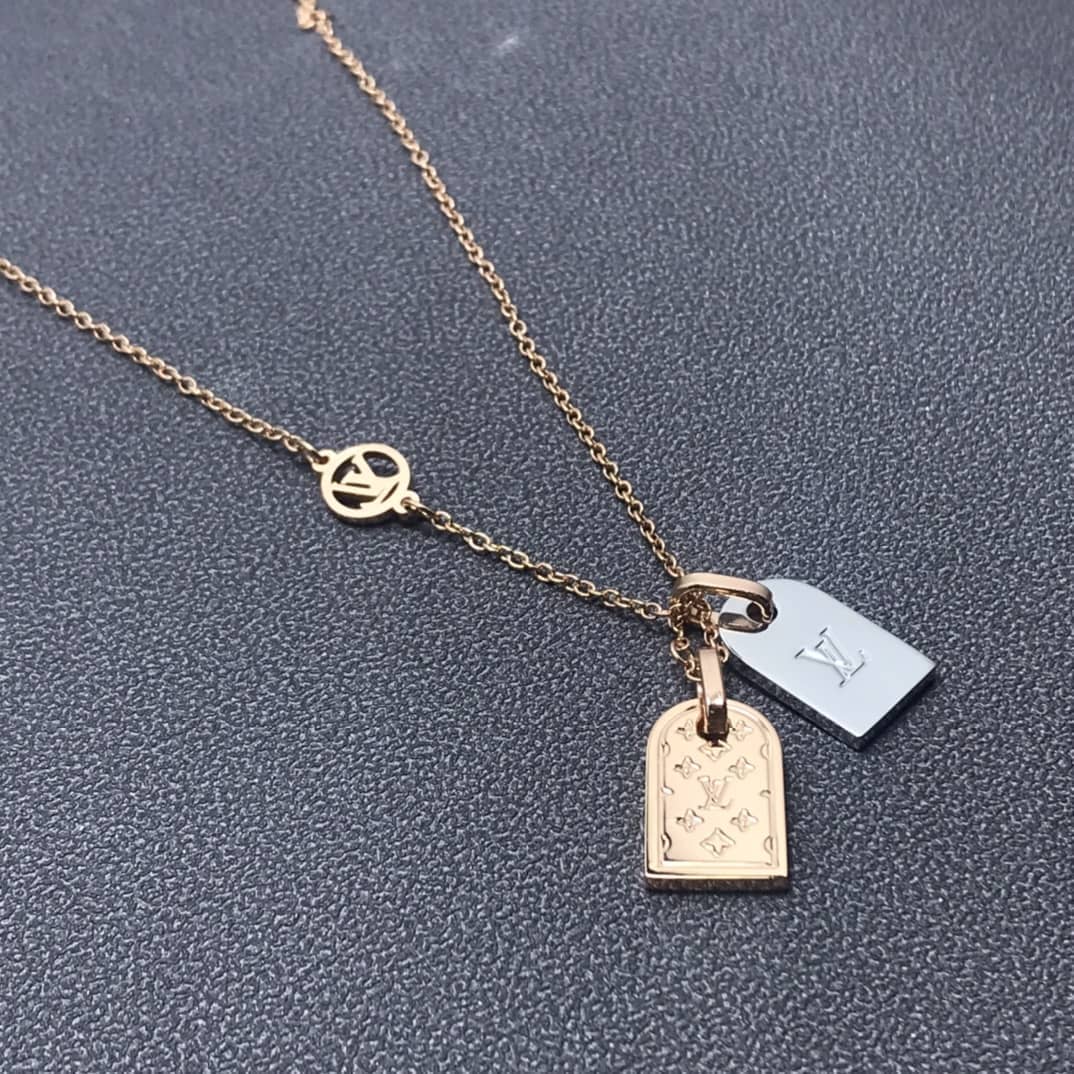 Wholesale Louis vuitton Logo Necklace - DEEPREPS