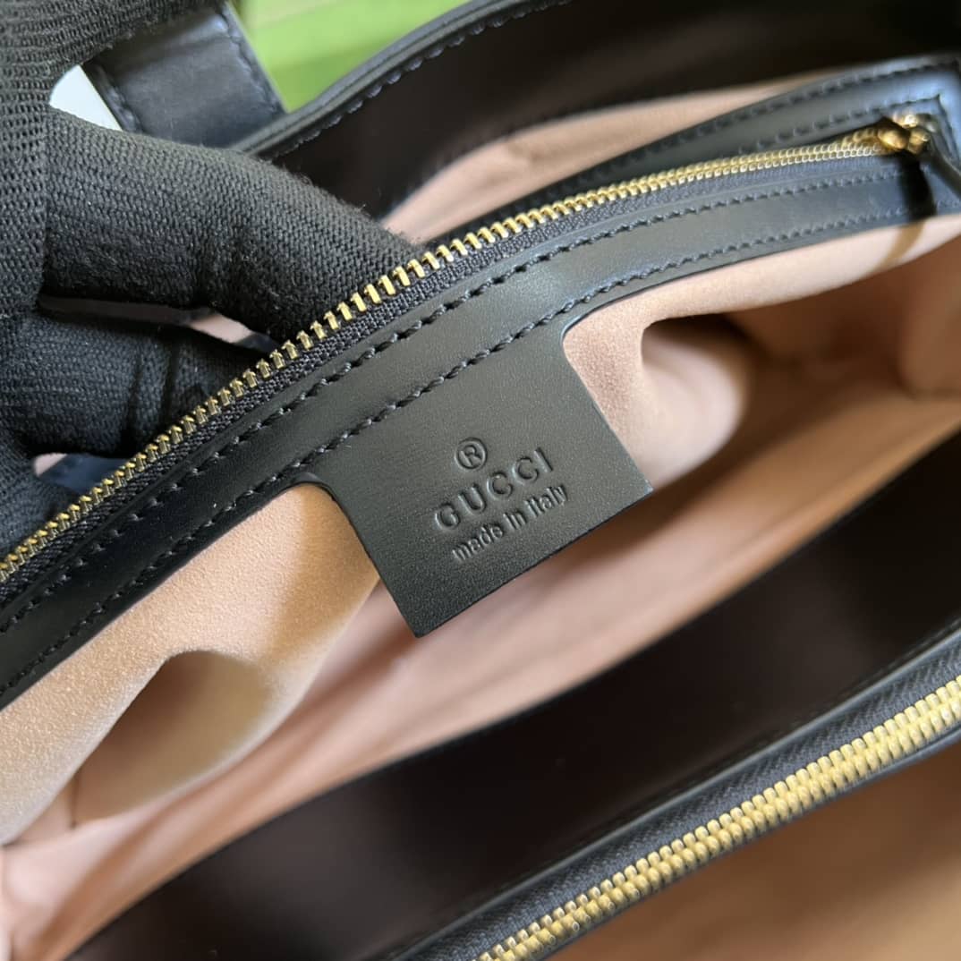 Gucci Jackie 1961 Large Tote Bag Black 649015 Replica - DEEPREPS