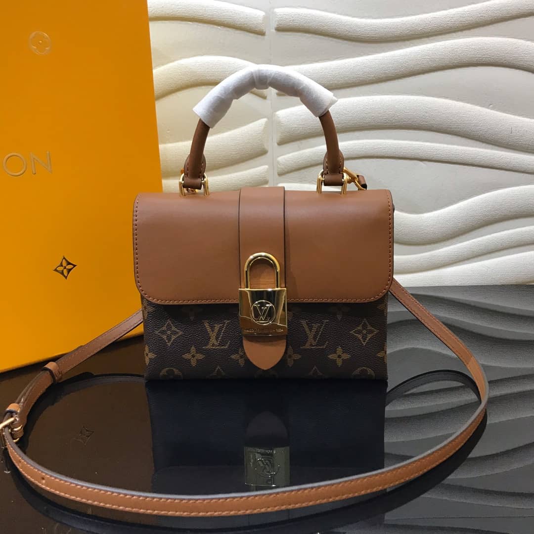 Louis Vuitton Locky BB Replica Crossbody Bag Brown M44321 - DEEPREPS