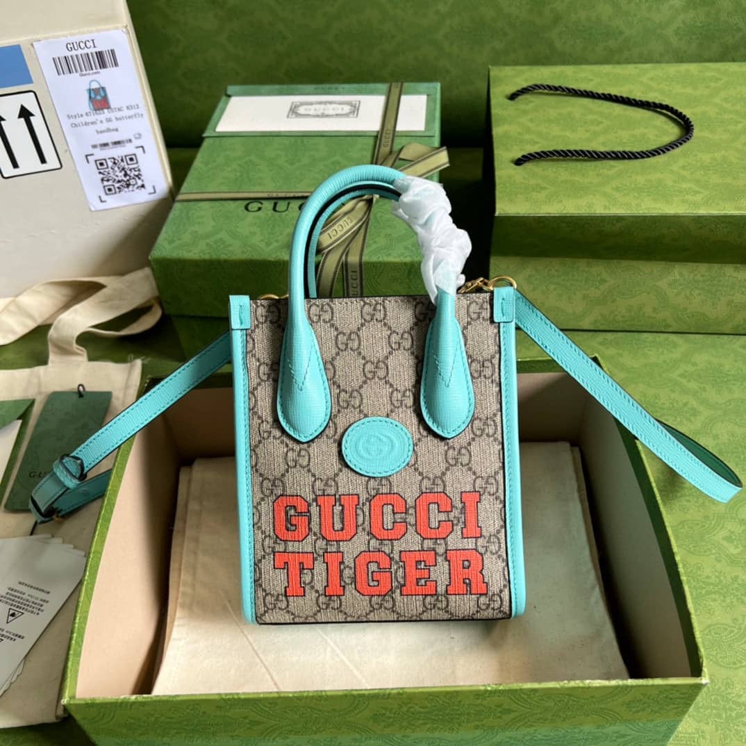 Gucci Mini Tote With Interlocking 671623 Replica Bag - DEEPREPS