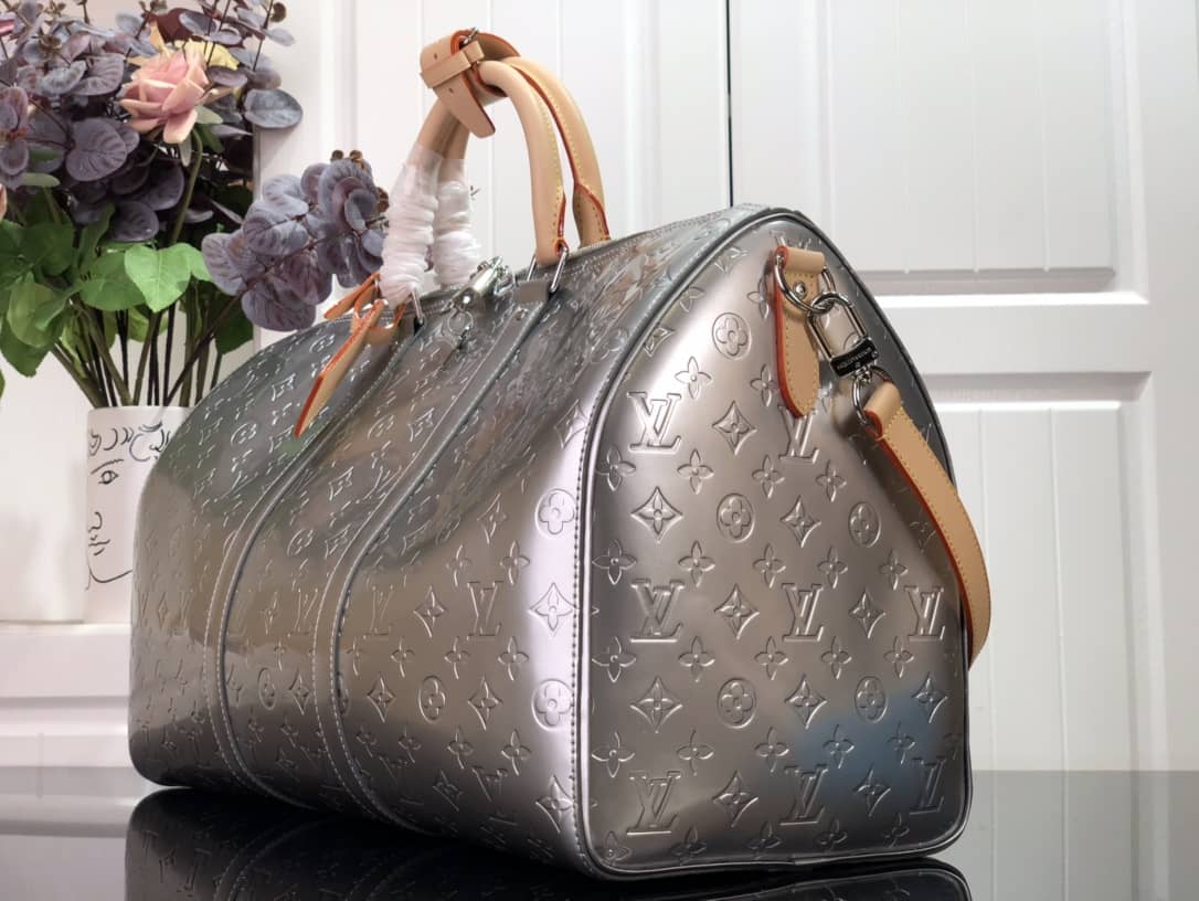 Louis Vuitton Keepall Patent Leather Replica Travel Bag M40569 - DEEPREPS