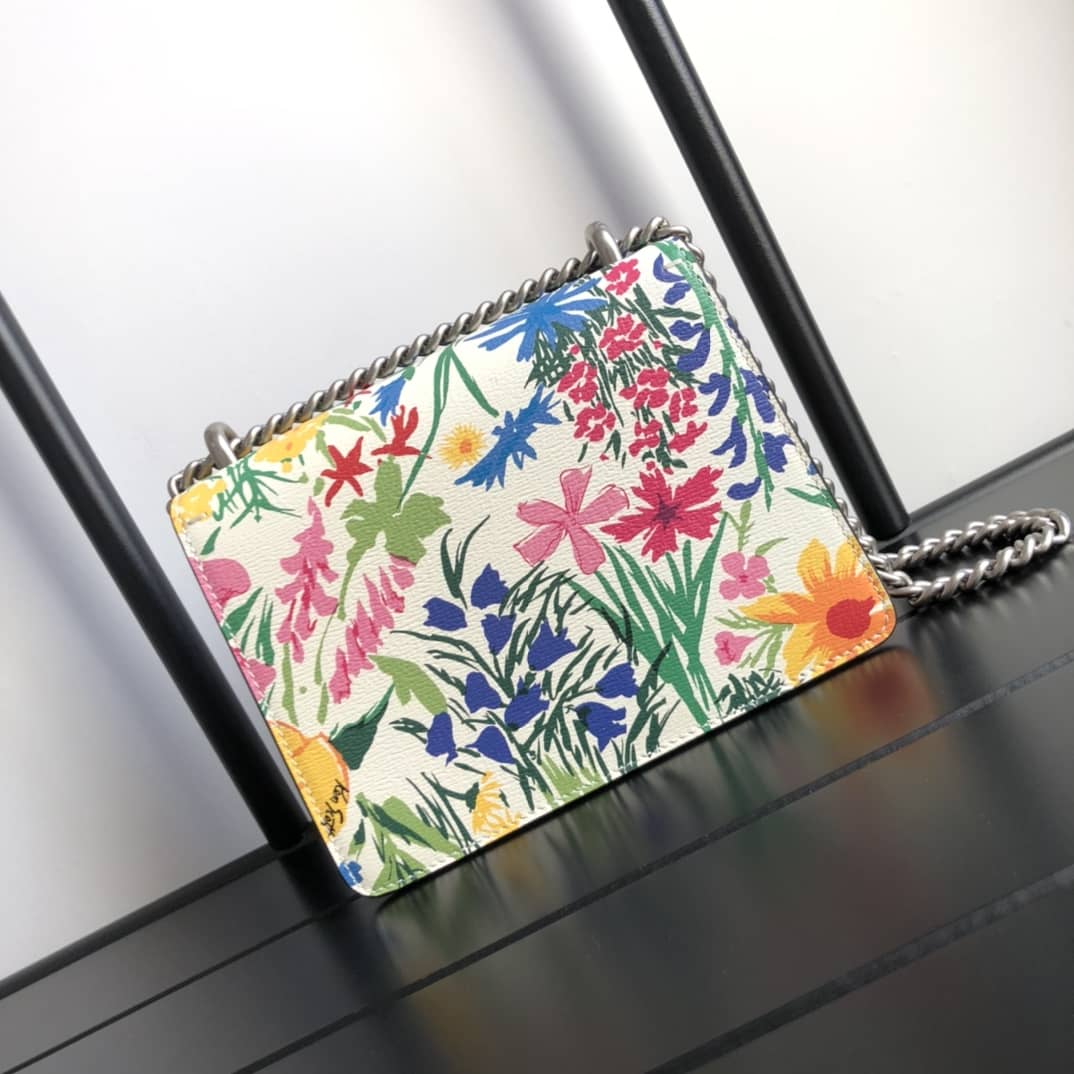 Gucci GG Supreme Dionysus 2way Mini Chain Shoulder Bag Replica Colorful 421970 - DEEPREPS