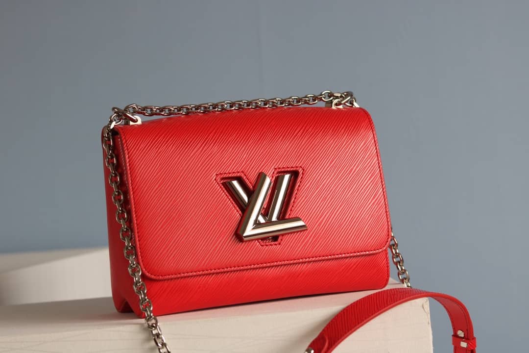 Louis Vuitton Twist Bag Red Replica M50281 - DEEPREPS