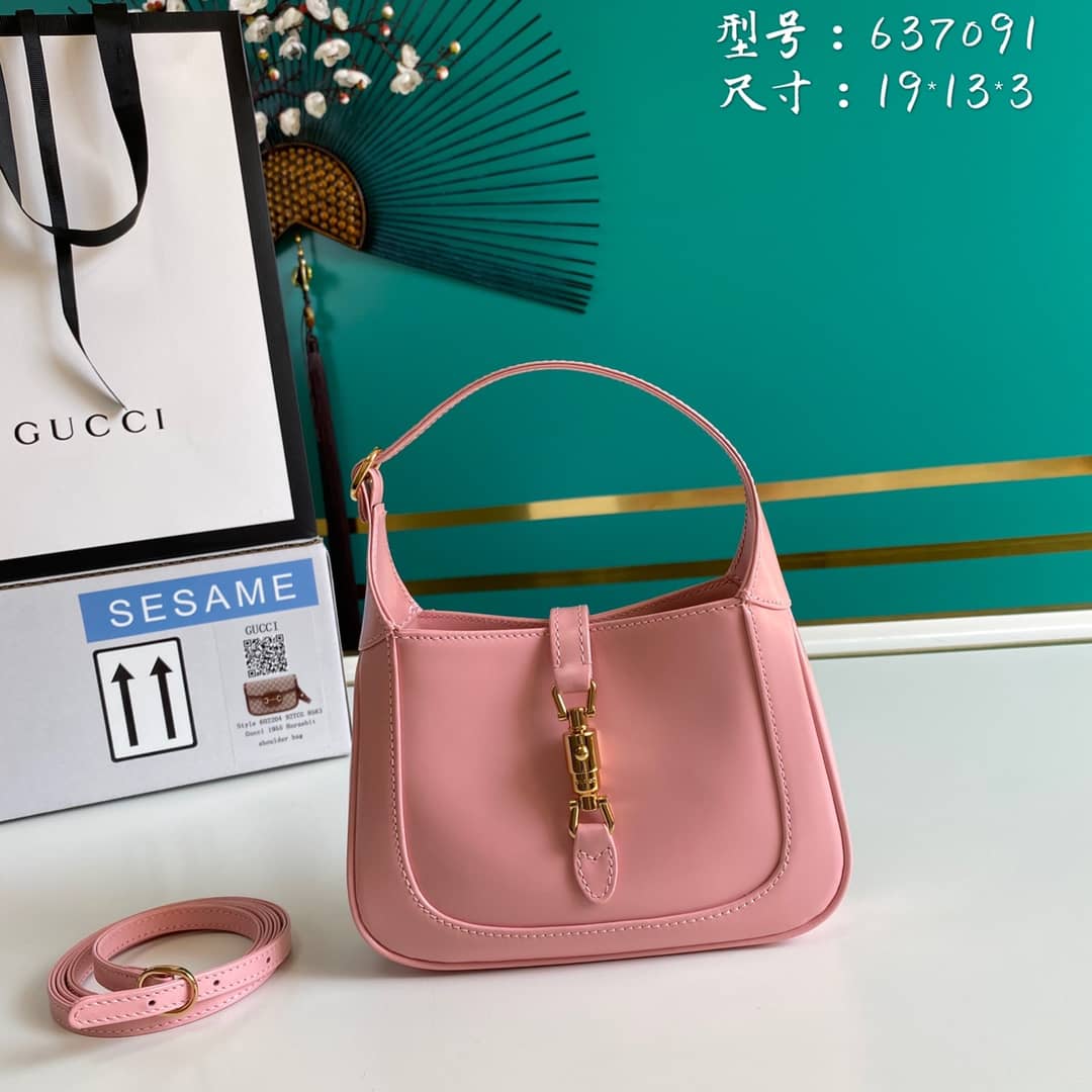 Gucci Jackie 1961 Mini Shoulder Bag Hobo Replica 637091 - DEEPREPS