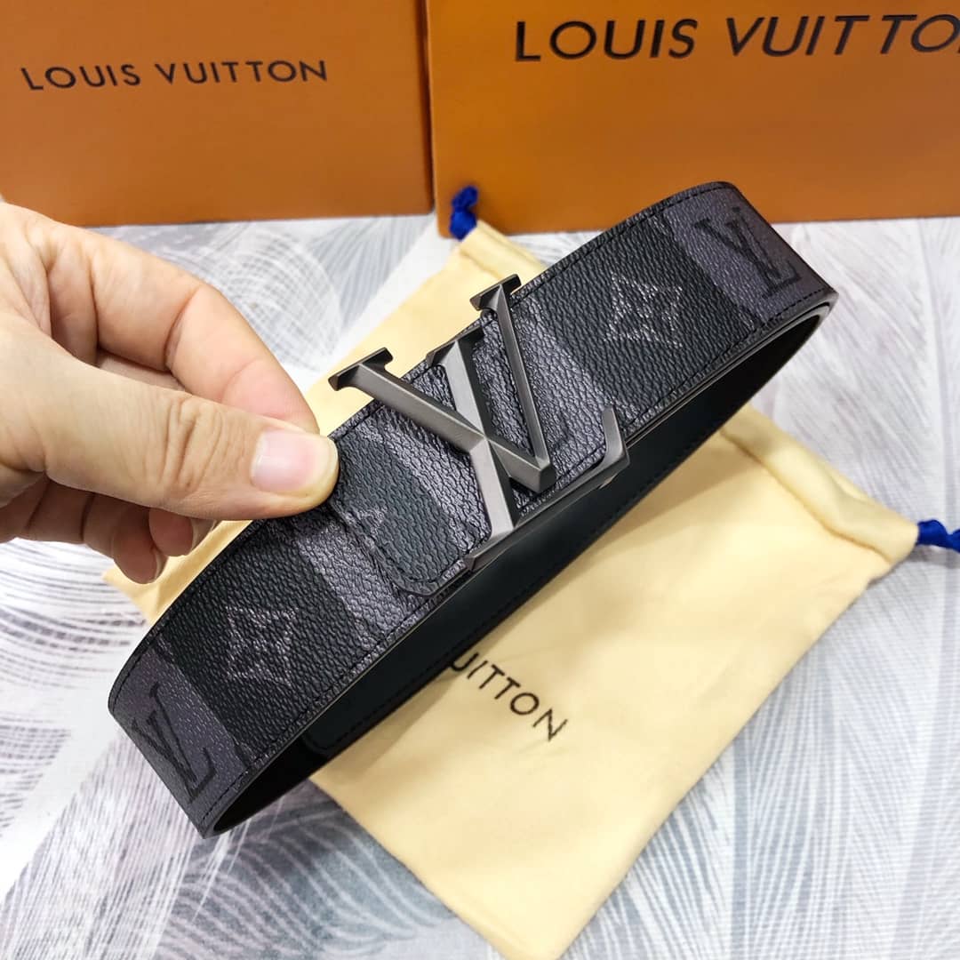 Fake Louis Vuitton Logo Belt 40mm - DEEPREPS
