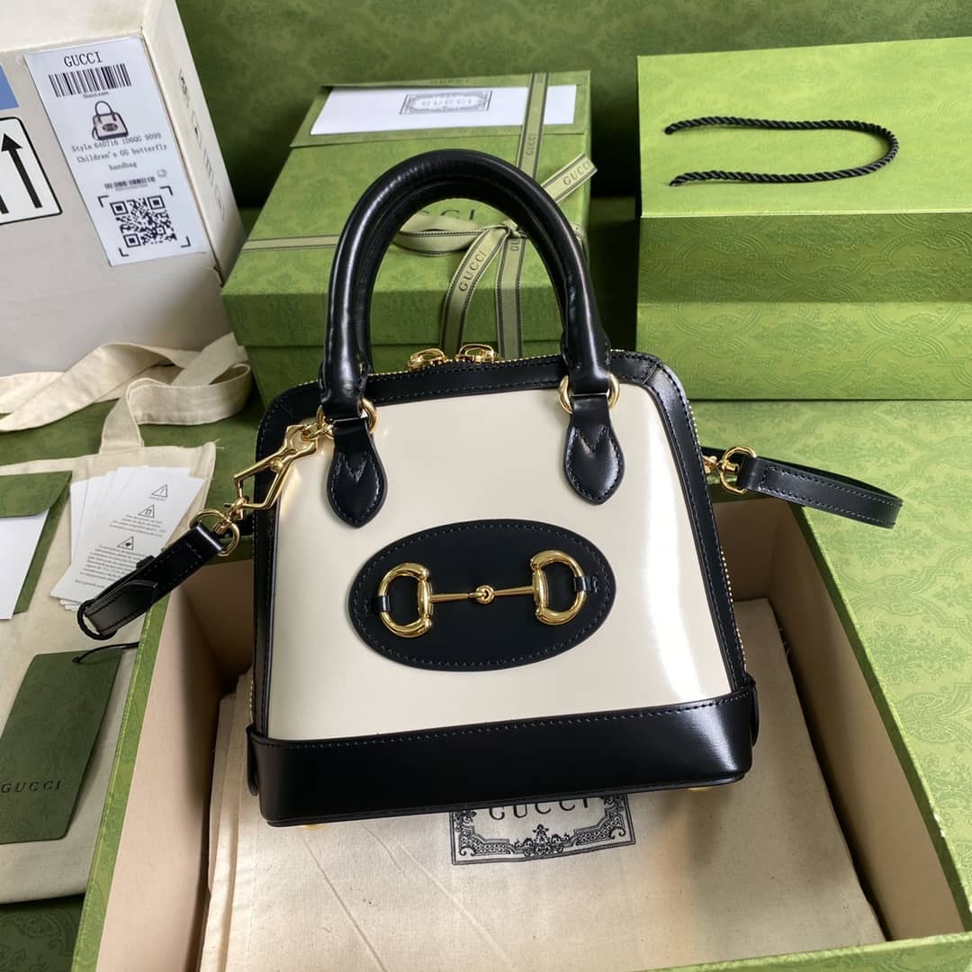 Gucci 1955 Horsebit GG Mini Top Handle Bag Replica 640716 - DEEPREPS