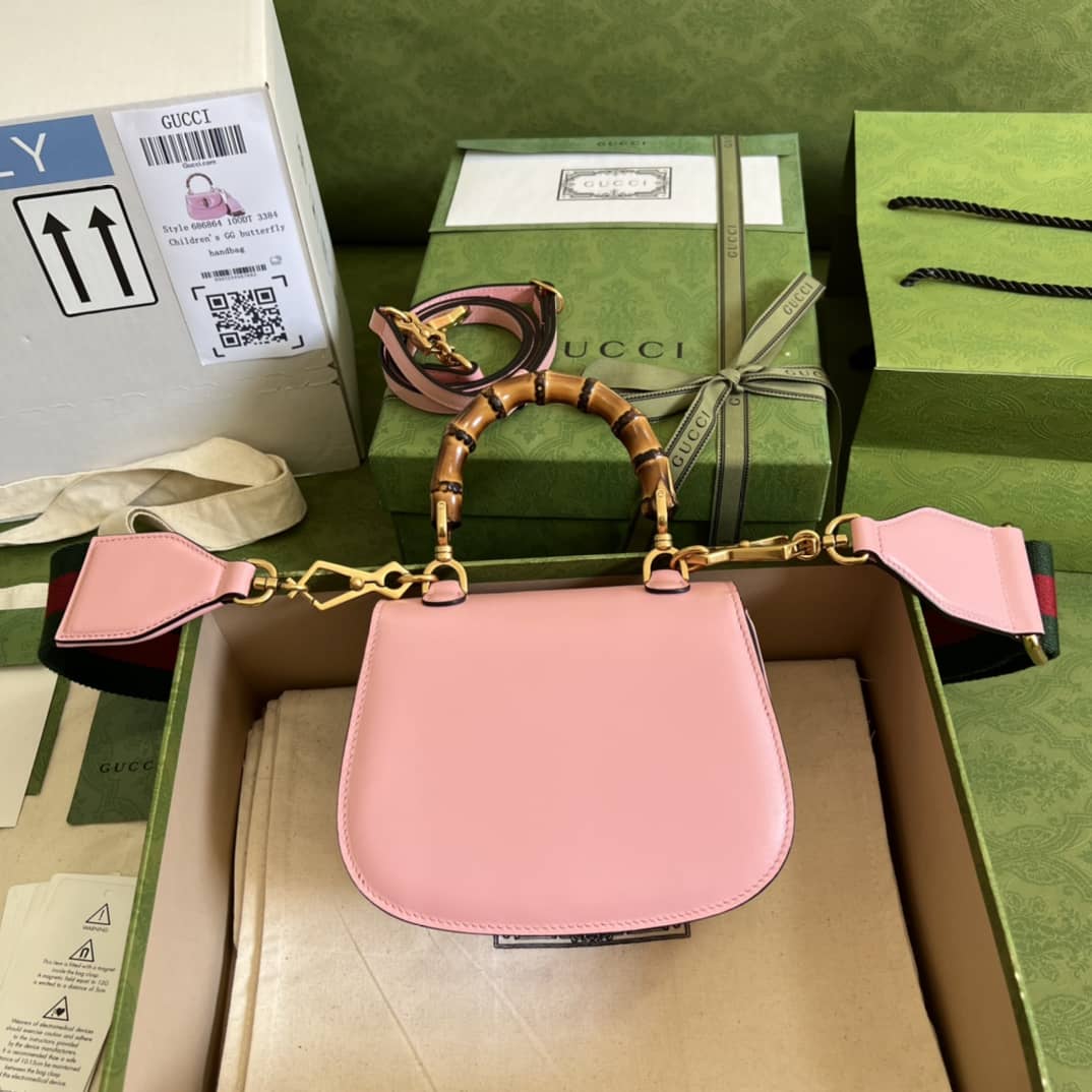 Gucci Bamboo Mini Top Handle Bag Replica 686864 - DEEPREPS