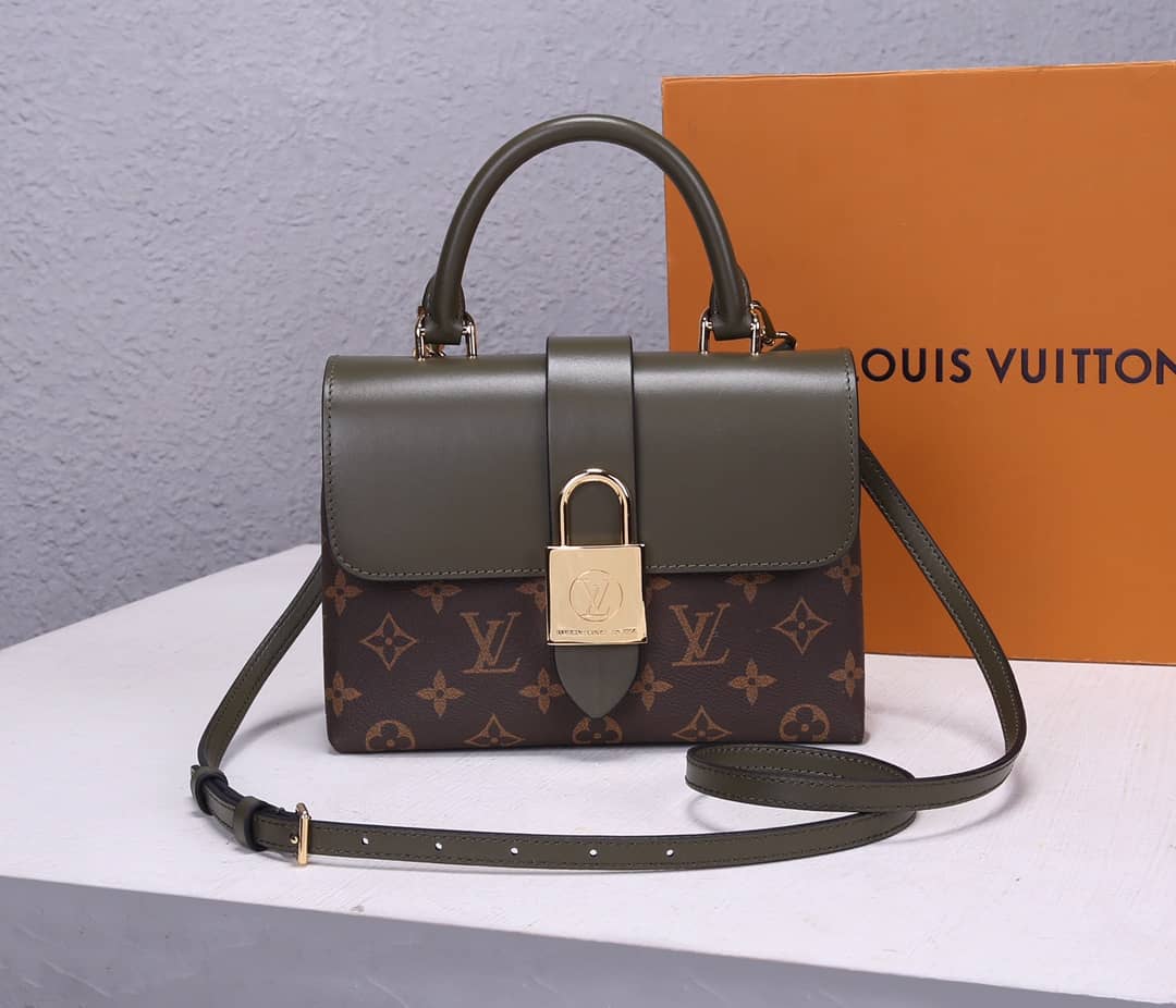 Louis Vuitton Locky BB 2way Replica Shoulder Bag Green M44141 - DEEPREPS