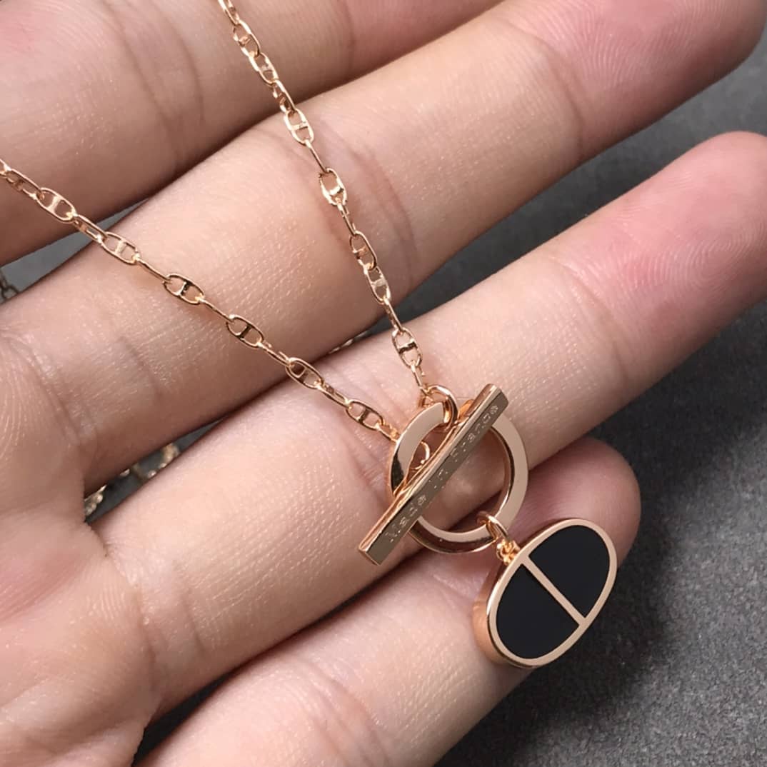 Wholesale Hermes Logo Necklace - DEEPREPS