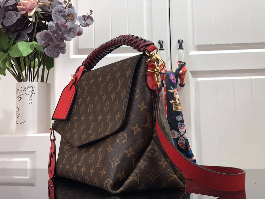 Louis Vuitton Beaubourg MM Monogram Canvas Replica Bag M43953 - DEEPREPS