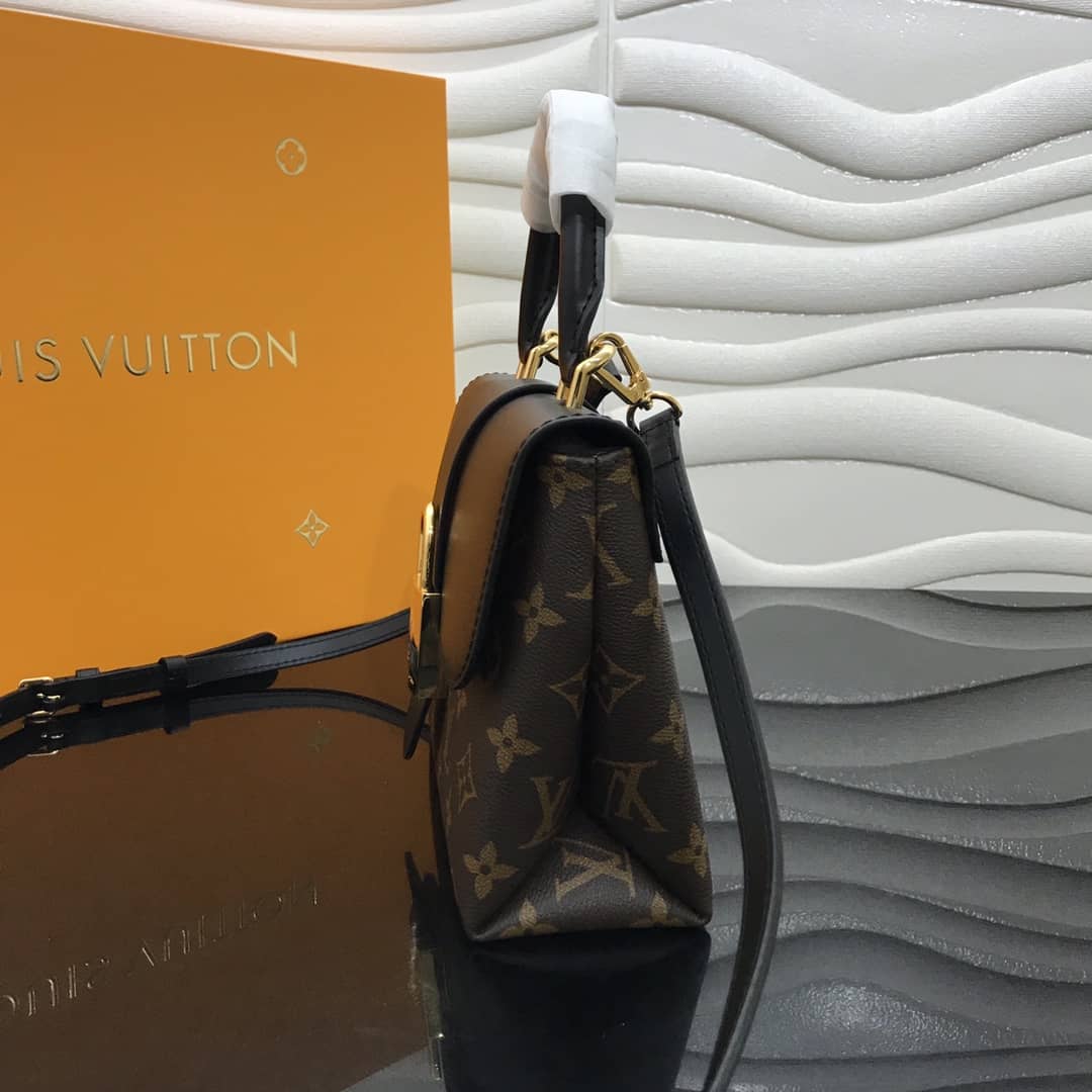 Louis Vuitton Locky BB Replica Crossbody Bag Black M44321 - DEEPREPS