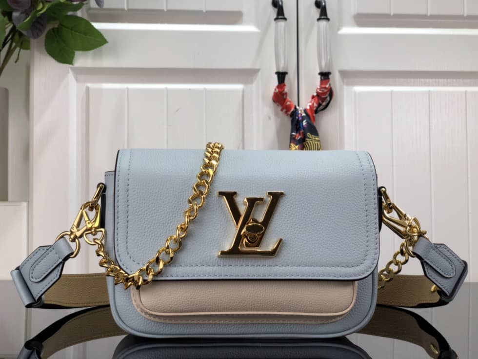 Louis Vuitton Lockme Tender Blue M59984 Replica Crossbody Bag - DEEPREPS