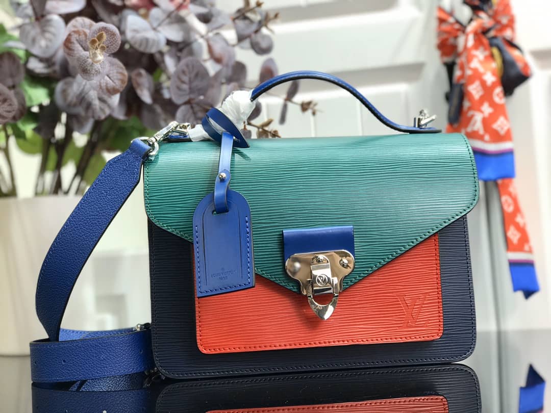 Louis Vuitton Neo Monceau Epi Leather Satchel Replica Bag - DEEPREPS