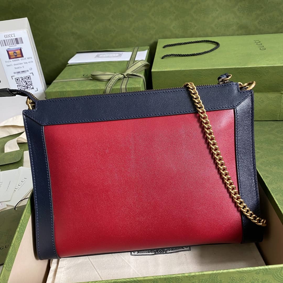 Gucci Double G Small Shoulder Bag Replica 648999 - DEEPREPS