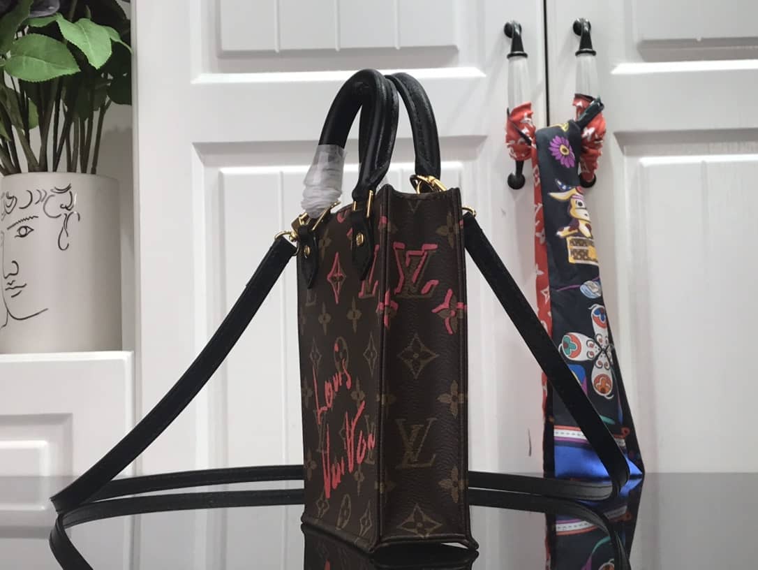 Louis Vuitton Monogram Petit Sac Plat 2Way Replica Shoulder Bag M69442 - DEEPREPS