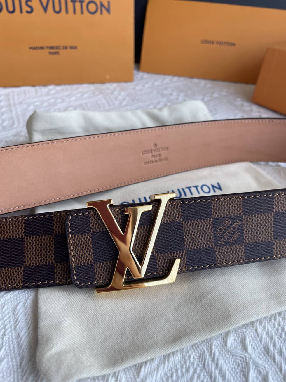 Knockoff Louis Vuitton Logo Belt 38mm - DEEPREPS