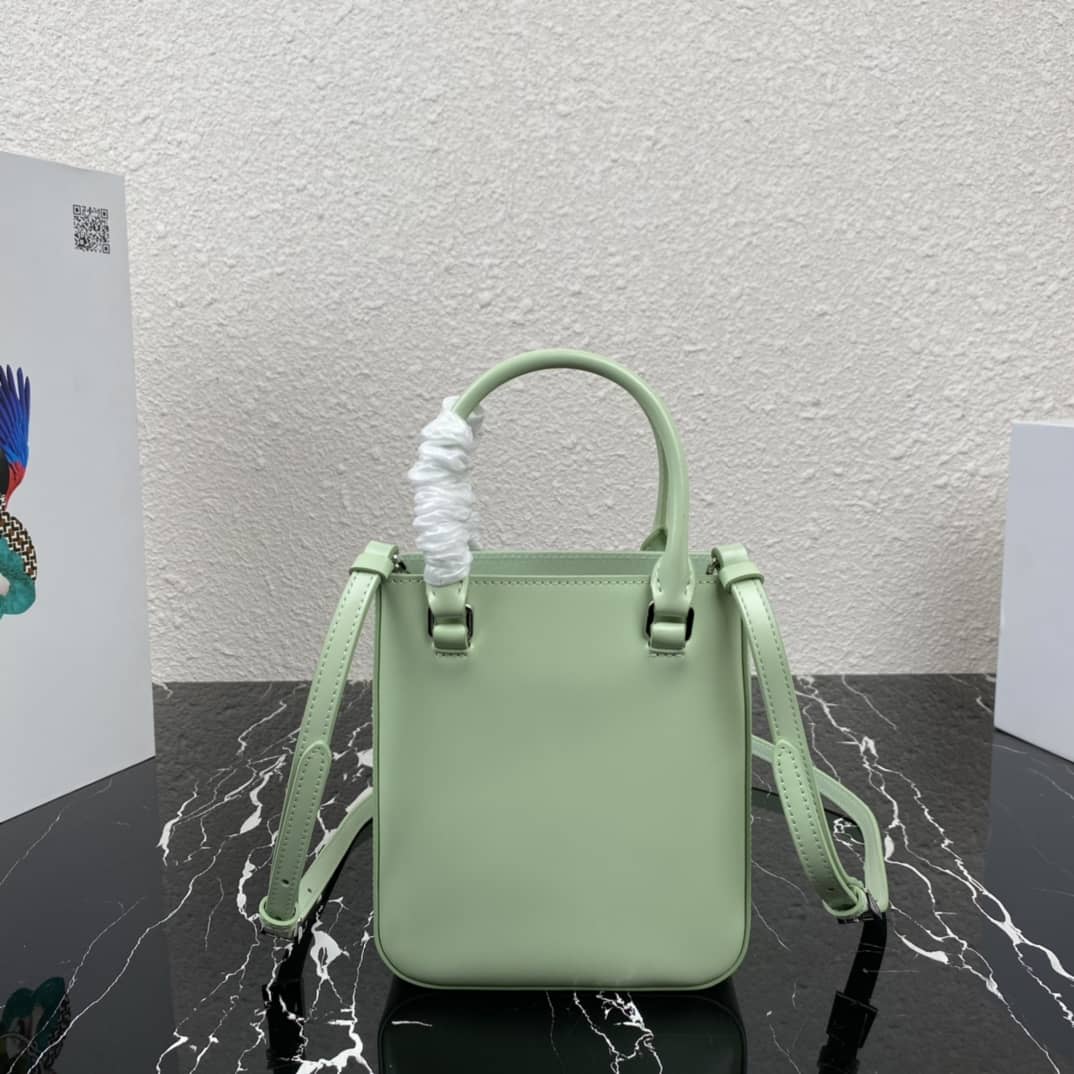 Prada Raffia Tote Dupe Small Brushed Leather Replica Tote - DEEPREPS