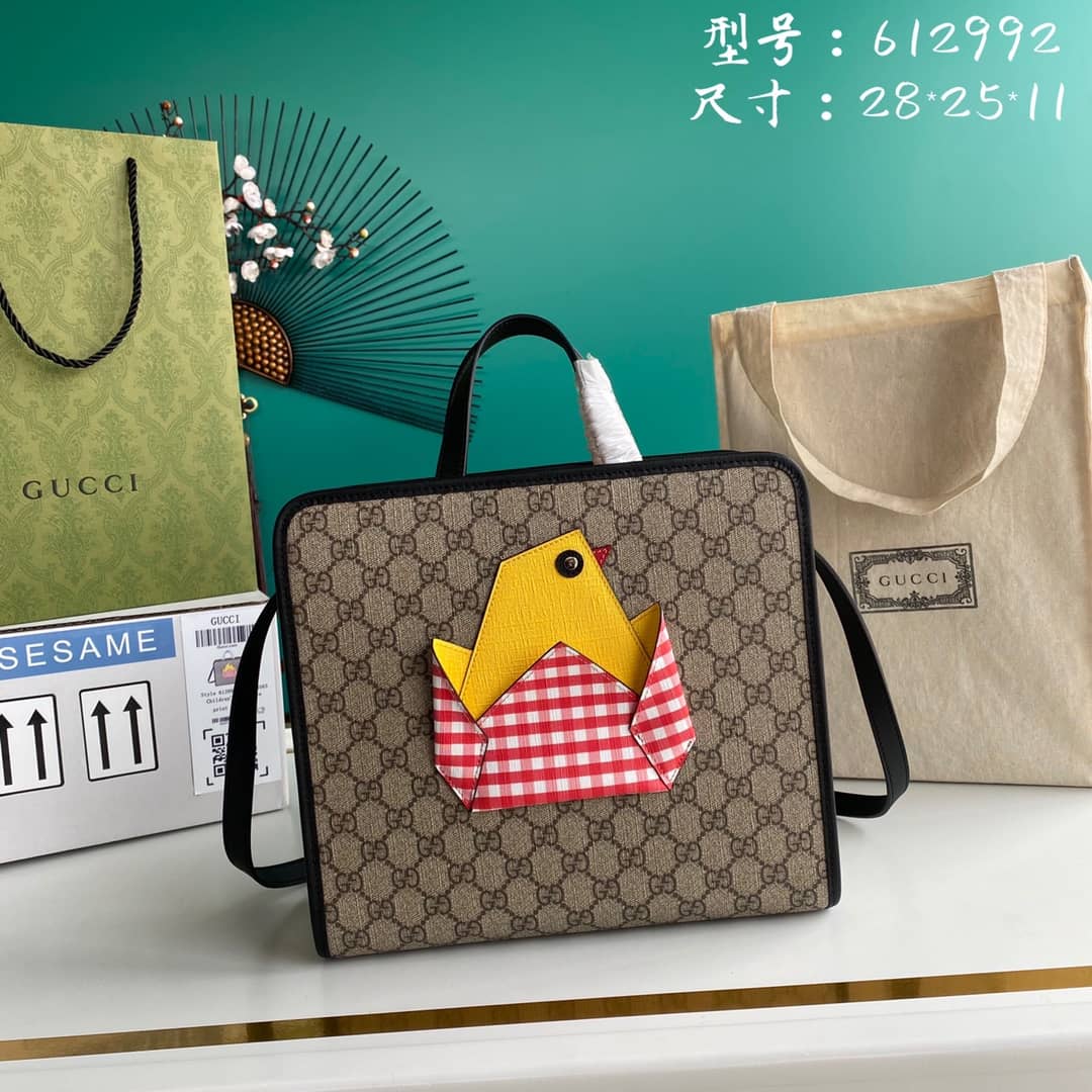 Gucci GG Medium Ophidia Tote Replica 612992 - DEEPREPS