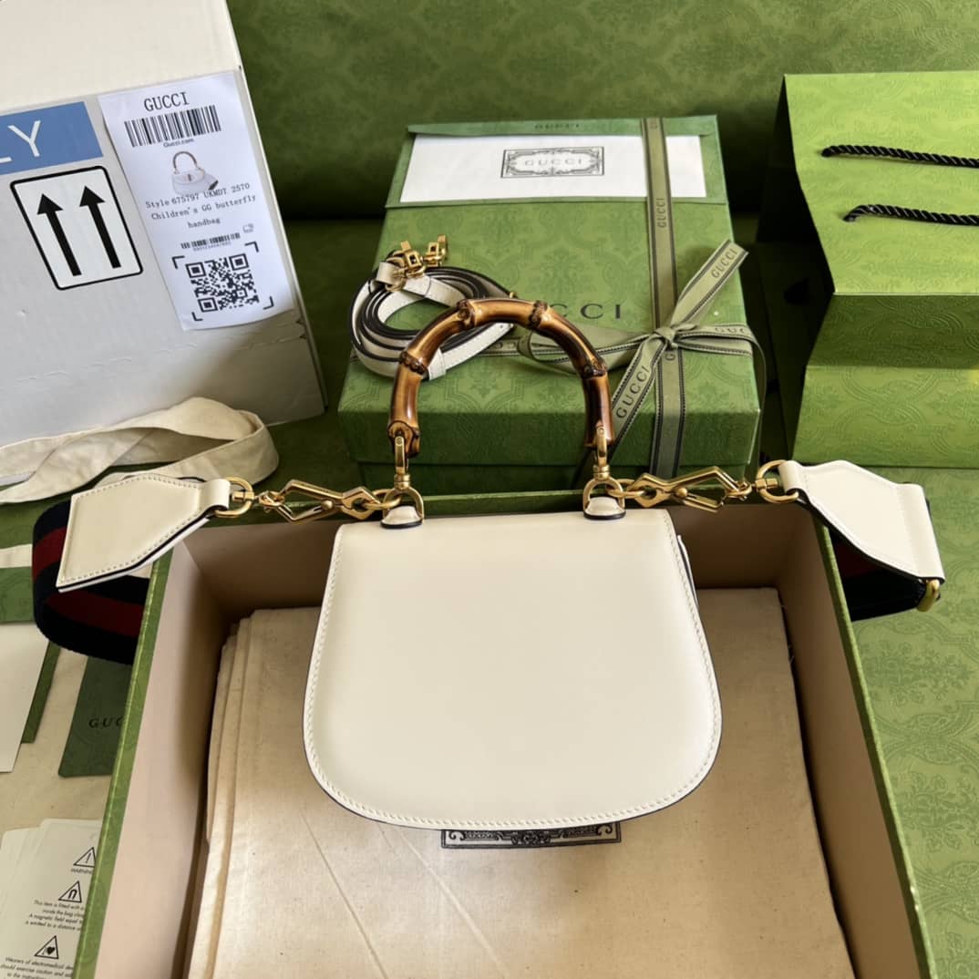 Gucci Bamboo Mini Top Handle Bag Replica 686864 - DEEPREPS