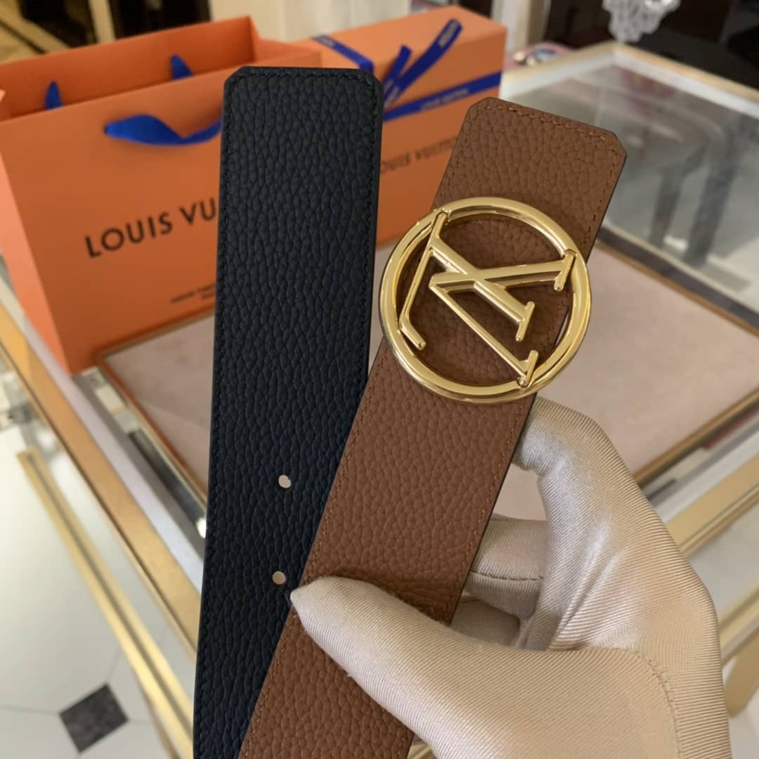 Replica Louis Vuitton Buckle Belt 40mm - DEEPREPS