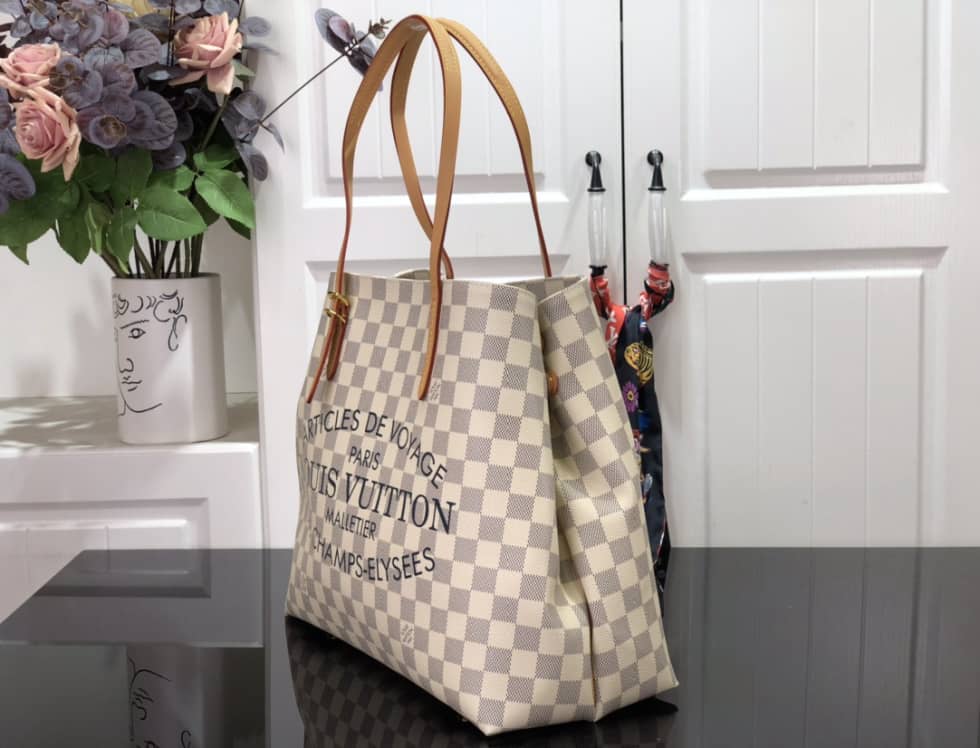 Louis Vuitton Cabas Damier Azur Canvas GM N41180 Replica Shoulder Bag - DEEPREPS