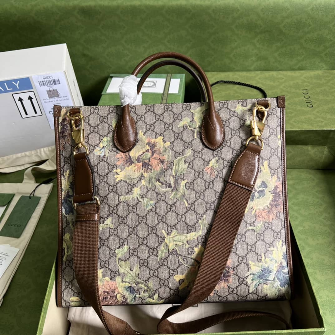 Gucci Medium Tote With Geometric Print 674148 Replica Bag - DEEPREPS