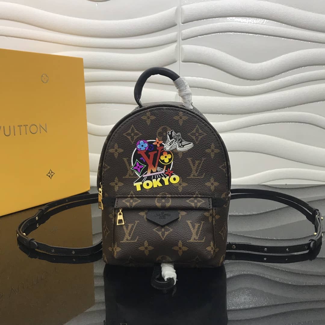 Louis Vuitton Monogram Palm Springs Mini Replica Backpack M41562 - DEEPREPS
