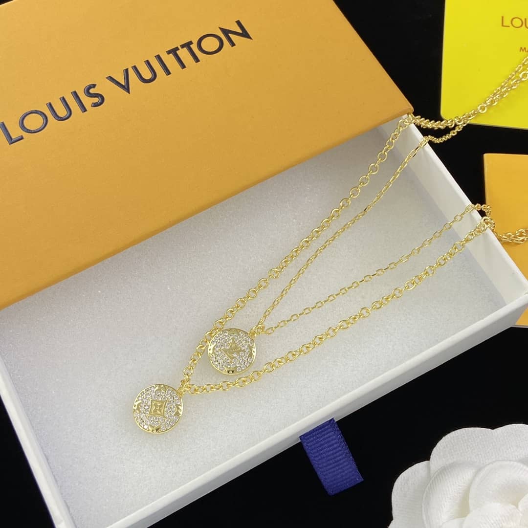 Wholesale Louis vuitton Logo Necklace - DEEPREPS