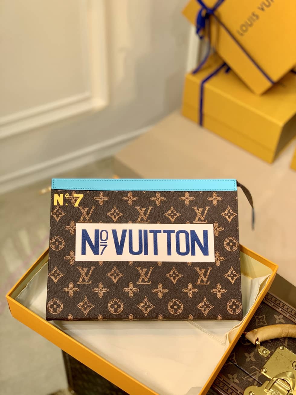 Louis Vuitton Pochette Voyage Monogram Brown M81204 Replica - DEEPREPS