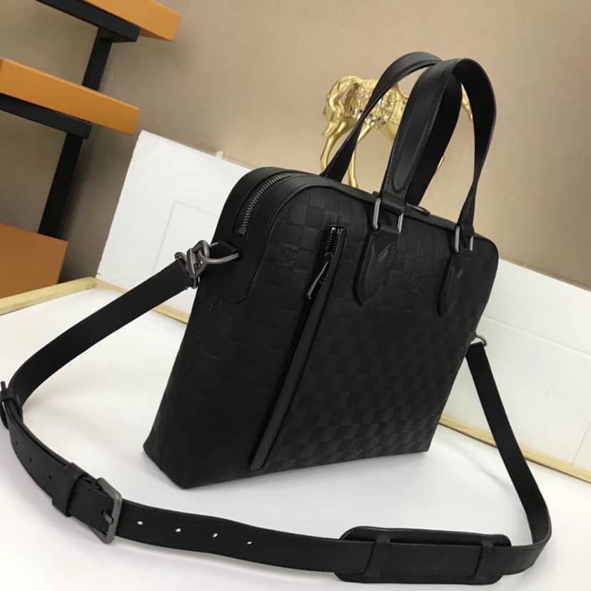 Louis Vuitton Studio Briefcase Damier Infini Bag Replica N41490 - DEEPREPS
