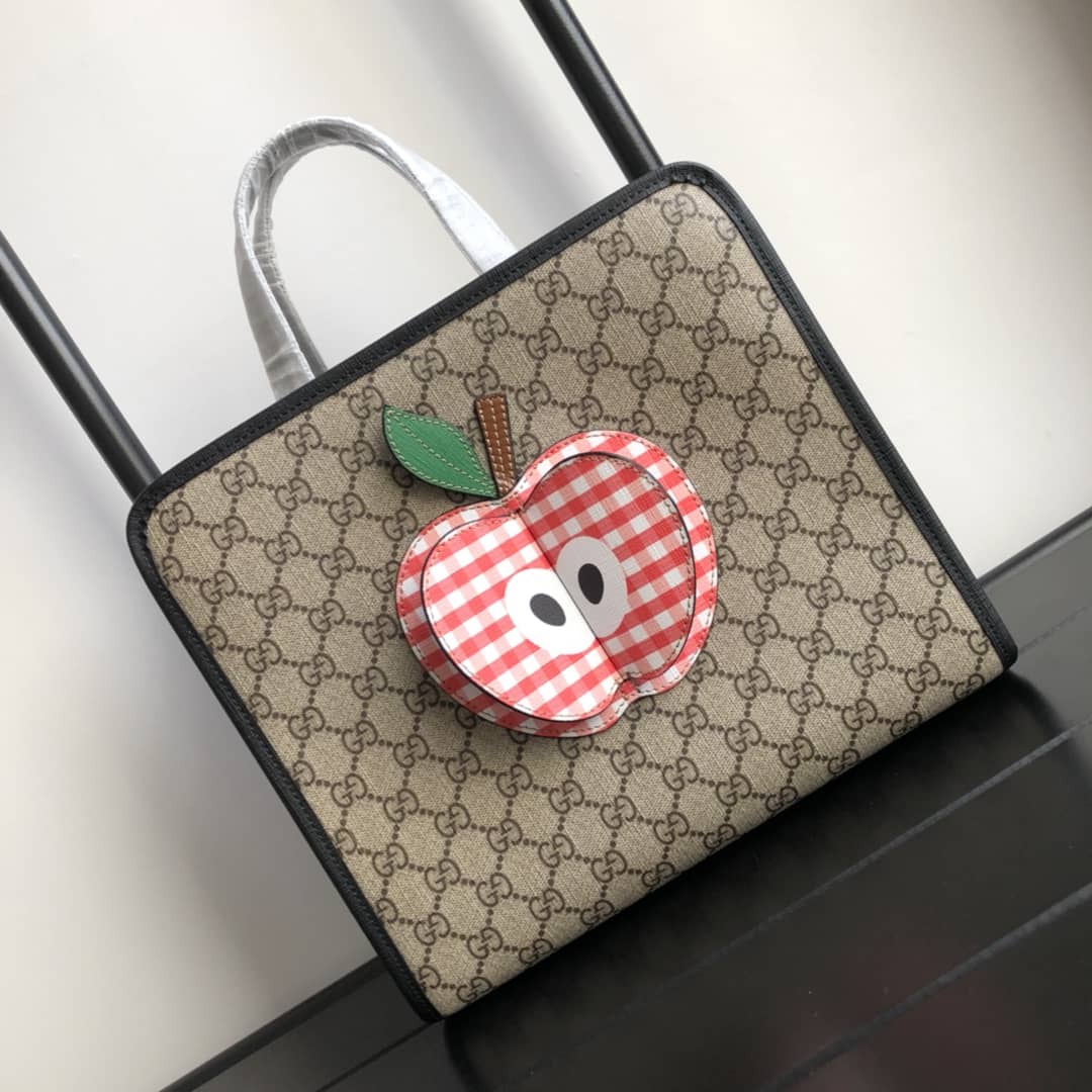 Gucci Children Tote With Apple Bag Replica 648797 - DEEPREPS
