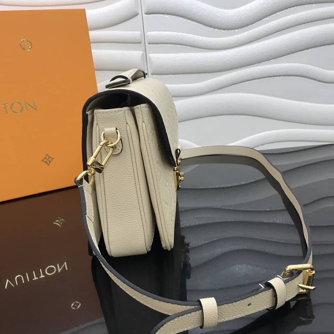 Louis Vuitton Replica Pochette Metis Empreinte White M41487 - DEEPREPS