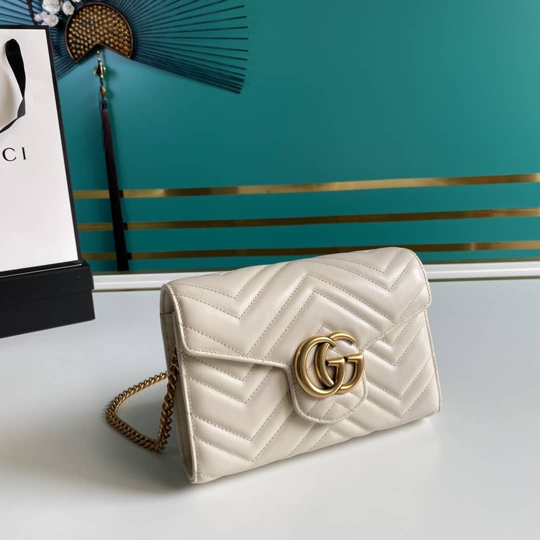 Gucci Marmont GG Matelassé Mini Bag Replica 474575 - DEEPREPS