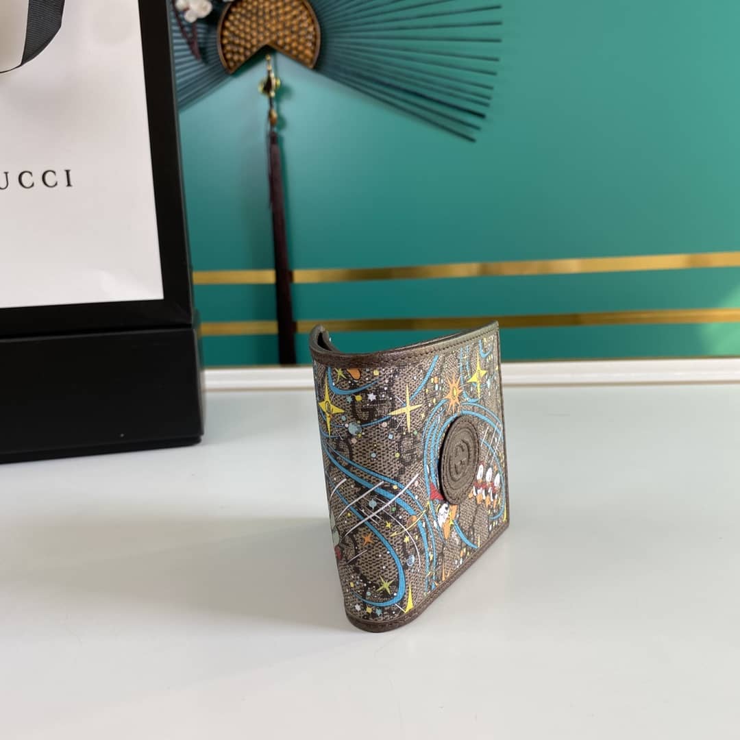 Gucci x Disney Donald Duck Billfold Wallet Replica 647937 - DEEPREPS